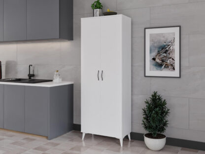Dulap multifunctional, Venty 8, Alb, MDF - imagine 5