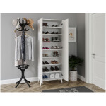 Dulap multifunctional, Venty 8, Alb, MDF - imagine 8