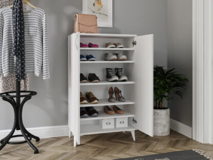 Pantofar Alb, Tally 6, MDF - imagine 3