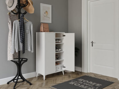Pantofar Alb, Tally 6, MDF - imagine 2