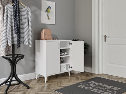 Pantofar Alb, Shorty 4, MDF - imagine 2