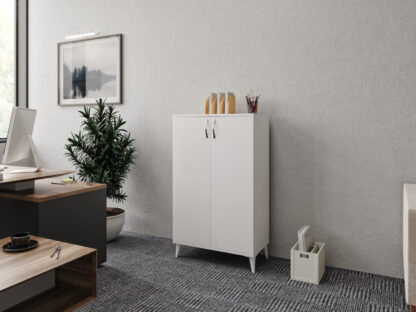 Pantofar Alb, Tally 6, MDF - imagine 4