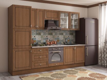 Bucatarie Grand 260, Stejar, Fronturi MDF, corp din PAL - imagine 2