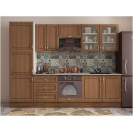 Bucatarie Grand 260, Stejar, Fronturi MDF, corp din PAL