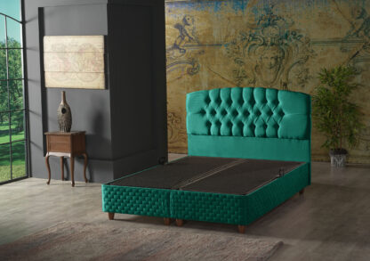 Pat Armoni, 160x200 cm, tapitat, verde - imagine 3