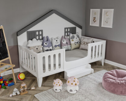 Pat Sunny Montessori, Antracit, MDF, 190x90 cm - imagine 4