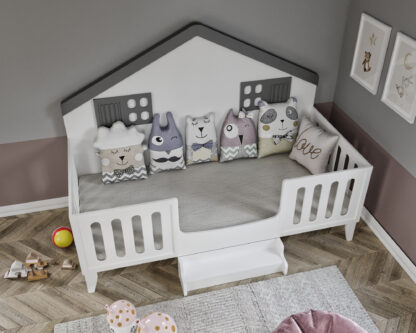 Pat Sunny Montessori, Antracit, MDF, 190x90 cm - imagine 10