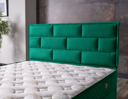 Pat Arya, 160x200 cm, tapitat, verde - imagine 4