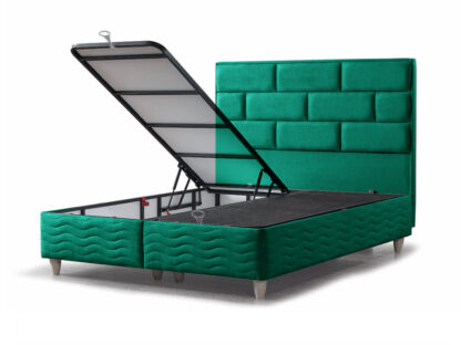 Pat Arya, 160x200 cm, tapitat, verde - imagine 6