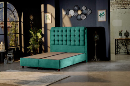 Pat Fares, 160x200 cm, tapitat, verde - imagine 4