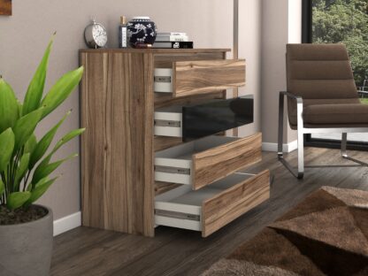 Comoda Omega, Nuc Lyon, 84x42x88 cm, PAL - imagine 2