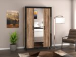 Dressing Omega, Nuc Lyon, Cu oglinda, 130x202x52 cm, PAL