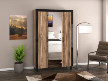 Dressing Omega, Nuc Lyon, Cu oglinda, 130x202x52 cm, PAL