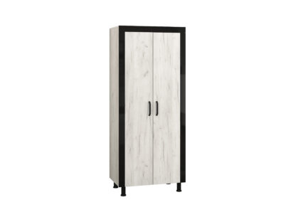 Dressing Omega, Alb murdar, 84x202x52 cm, PAL - imagine 2