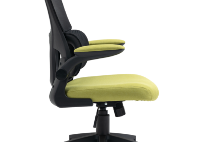 Scaun birou S-189, Negru/Verde, 63x125x65 cm, Material Textil - imagine 14