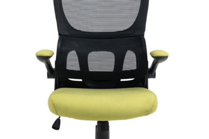 Scaun birou S-189, Negru/Verde, 63x125x65 cm, Material Textil - imagine 18