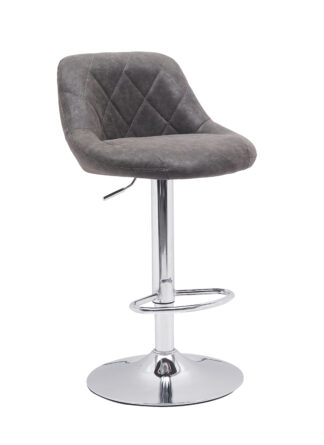 Scaun bar, S-202, Maro, 46x106x47 cm, Piele Ecologica