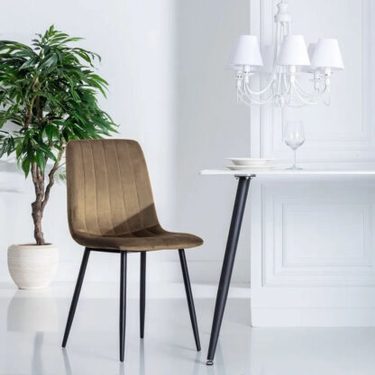Scaun S-156, Maro, 41x87x46 cm, Stofa - imagine 3