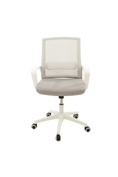 Scaun birou S-196, Gri, 100x44.5x48 cm, Material Textil - imagine 2