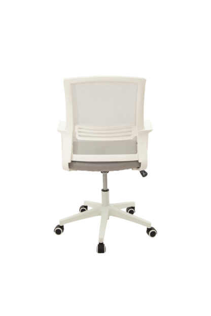 Scaun birou S-196, Gri, 100x44.5x48 cm, Material Textil - imagine 5