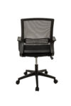 Scaun birou S-197, Negru, 101x44x48 cm, Material Textil - imagine 5