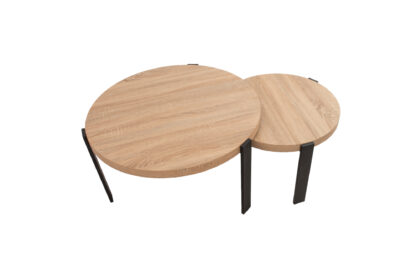 Set 2 mese cafea MC-116, 80x45 cm - imagine 10