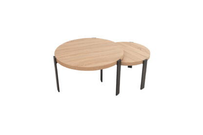 Set 2 mese cafea MC-116, 80x45 cm - imagine 4