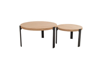 Set 2 mese cafea MC-116, 80x45 cm - imagine 6