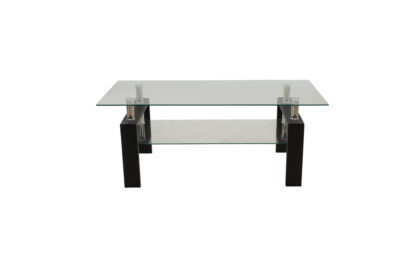 Masa cafea MC-120, 110x44x50 cm, Sticla securizata
