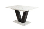 Masa Living MB-85, 180x75x80 cm, Alb Negru - imagine 4