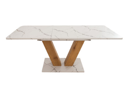 Masa Living MB-85, 180x75x80 cm, Alb Sonoma - imagine 2
