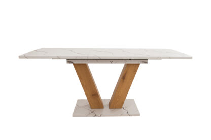 Masa Living MB-85, 180x75x80 cm, Alb Sonoma - imagine 3