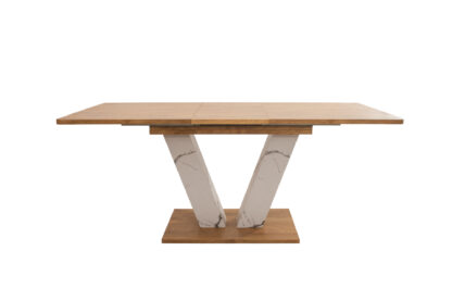 Masa Living MB-85, 180x75x80 cm, Sonoma Alb - imagine 2