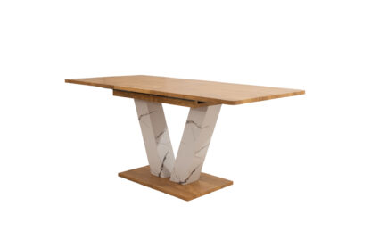 Masa Living MB-85, 180x75x80 cm, Sonoma Alb - imagine 4
