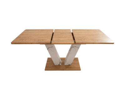 Masa Living MB-85, 180x75x80 cm, Sonoma Alb - imagine 6