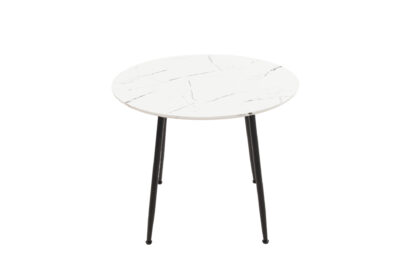 Masa bucatarie MB-86, 90x75 cm, Alb - imagine 2