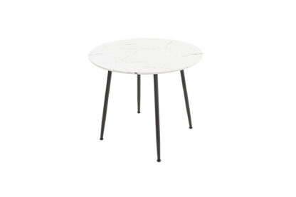 Masa bucatarie MB-86, 90x75 cm, Alb - imagine 3