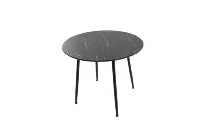 Masa bucatarie MB-86, 90x75 cm, Negru - imagine 3