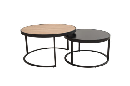 Set 2 mese cafea MC-114, 80x45 cm - imagine 2