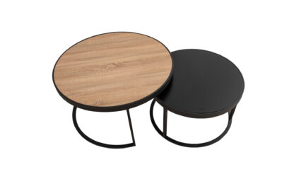 Set 2 mese cafea MC-114, 80x45 cm - imagine 3