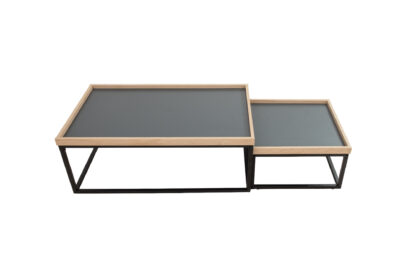 Set 2 mese de cafea MC-124, 100x38.5x60 cm - imagine 4