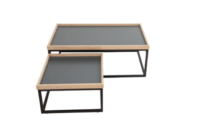 Set 2 mese de cafea MC-124, 100x38.5x60 cm - imagine 5