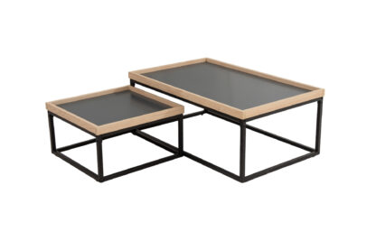 Set 2 mese de cafea MC-124, 100x38.5x60 cm - imagine 6