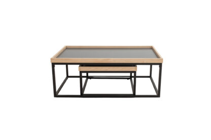 Set 2 mese de cafea MC-124, 100x38.5x60 cm - imagine 8