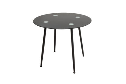 Masa Living MB-87, 90x75 cm, Negru