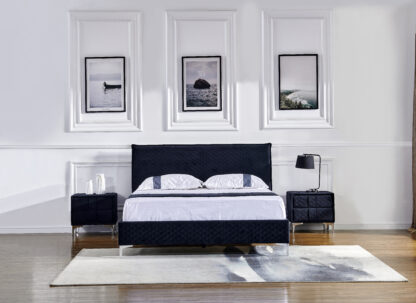 Pat ML-1809, Negru, 160x200 cm