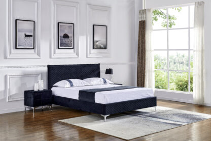 Pat ML-1809, Negru, 160x200 cm - imagine 2