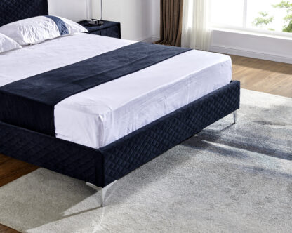 Pat ML-1809, Negru, 160x200 cm - imagine 4