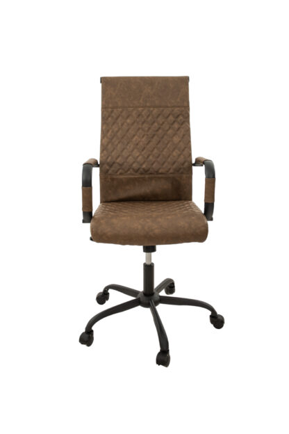 Scaun birou S-199, 115x43x46 cm, Maro, Material Textil - imagine 2
