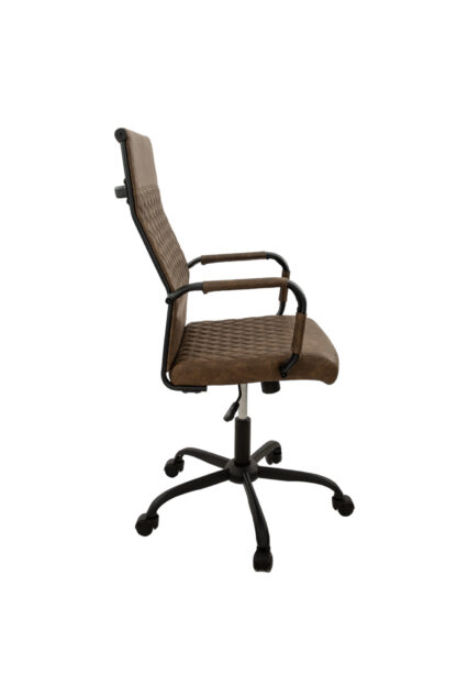 Scaun birou S-199, 115x43x46 cm, Maro, Material Textil - imagine 3